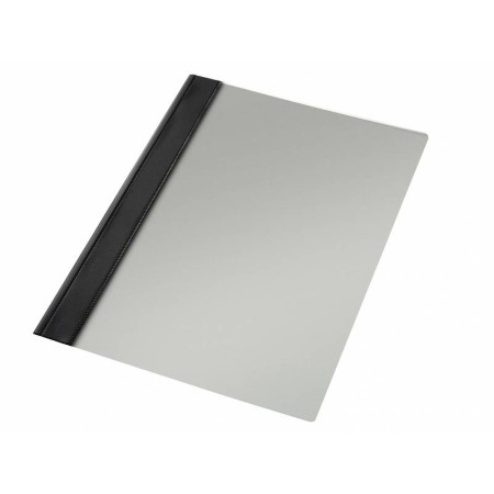 Esselte Fastener Dossiers PVC Folio - 150 Micras - PVC Rigido - Mecanismo Metalico - Negro