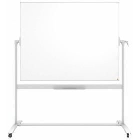 Nobo Pizarra Blanca Movil de Esmalte Classic - 1500x1200mm - Diseño Puntero - Color Blanco