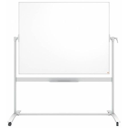 Nobo Pizarra Blanca Movil de Esmalte Classic - 1500x1200mm - Diseño Puntero - Color Blanco