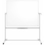 Nobo Pizarra Blanca Movil de Esmalte Classic - 1500x1200mm - Diseño Puntero - Color Blanco