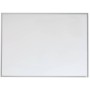 Nobo Pizarra Blanca Magnetica Pequeña con Marco de Aluminio 585x430mm - Borrado en Seco - Almohadillas Adhesivas - Ideal para Of
