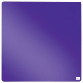 Nobo Tile Mini Pizarra Magnetica 360x360mm - sin Marco - Almohadillas Adhesivas e Imanes - Diseño Creativo y Colorido - Color Vi