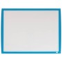 Nobo Pizarra Blanca Magnetica Pequeña 585x430 - Marco de Colores Vibrantes - Accesorios de Pizarra a Juego - Azul