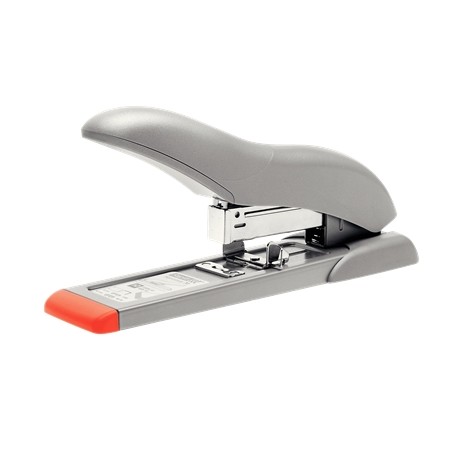 Rapid Fashion HD70 Grapadora de Gruesos - Hasta 70 Hojas - Grapado Cerrado - Utiliza Grapas 9/8-10, 23/8-10 - Color Gris/Naranja