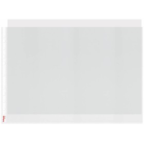 Esselte Fundas A3 PP Piel de Naranja Multitaladro-11 Transparente 80 Micras