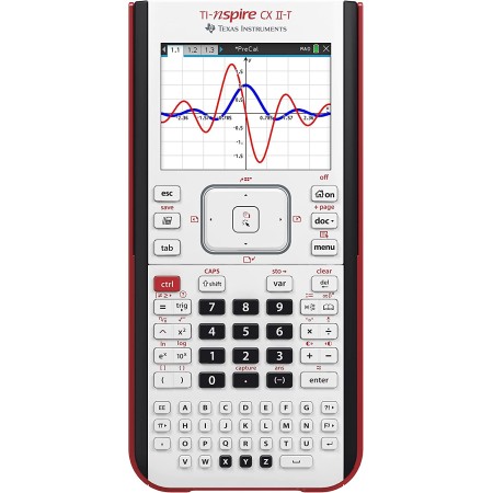 Texas Instruments TI-Nspire CX II-T Calculadora Gráfica Digital a Color Blanco, E/D/I/NL/P/F