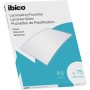 Ibico Gloss Pack de 100 Laminas para Plastificar  A5 150 Micras - Acabado Brillante - Plastifica Papel, Fotos, Tarjetas de Visit