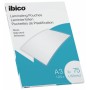 Ibico Gloss A3 150 Micras Carteras de Plastificar - Acabado Cristalino de Alto Brillo - Tamaño A3 - Caja de 100 - Color Transpar