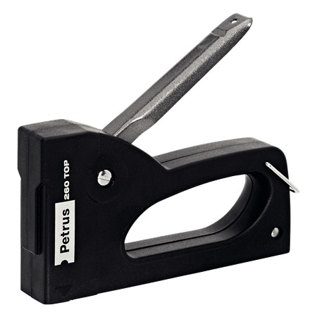 Petrus 260 Top Clavadora/Grapadora - Para Grapas 530/4-6-8mm - Carga Posterior - Colores Surtidos