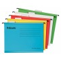 Esselte Classic A4 Carpeta Colgante Reforzada - Pack de 10 - 10 Veces Mas Resistente - Colores Brillantes - Visores de Plastico 