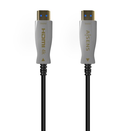 Aisens Cable HDMI V2.0 AOC Premium Alta Velocidad / HEC 4K@60Hz 4:4:4 18GBPS - A/M-A/M - 70m - Color Negro