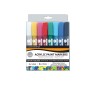 Daler Rowney Simply Pack de 8 Rotuladores Acrilicos - Secado Rapido - Base de Agua - Colores Surtidos