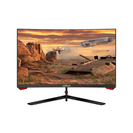 Dahua Monitor Gaming 27" LED VA Curvo 1500R FullHD 1080p 165Hz - Respuesta 1ms - Angulo de Vision 178º - 16:9 - HDMI, DisplayPor