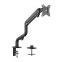 Aisens Soporte de Mesa ECO Contrapeso Giratorio e Inclinable para Monitor/TV 8kg (3 Pivotes - 1 Brazo) de 17-32 - Color Negro