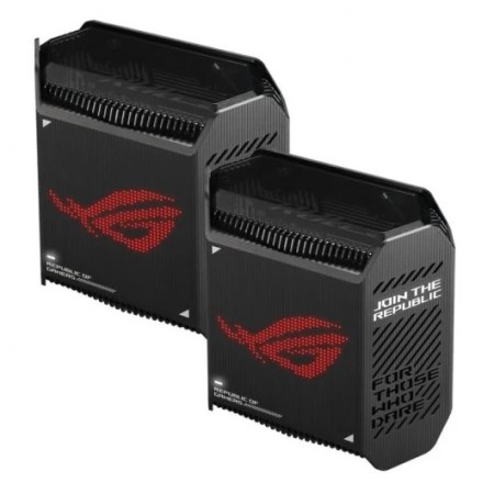 Asus ROG Rapture GT6 Pack 2 Unidades Router WiFi Mesh AX10000 Tri-Banda MU-MIMO - Color Negro