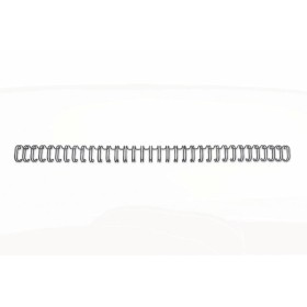 GBC Wirebind Encuadernacion de Alambre 9.5mm - A4 Negro (100) - Profesional Duradero Flexible - Color Negro