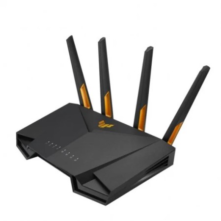 Asus Tuf AX3000 V2 Router Gaming WiFi 6 Dual Band - Velocidad hasta 2400Mbps - 4x RJ45 LAN, 1x RJ45 WAN, 1x USB 3.2 - 4 Antenas 