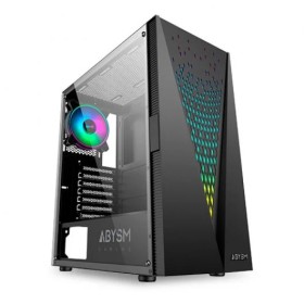 Abysm Gaming Danube Kolpa ARGB Caja Torre ATX, ITX, micro ATX - Lateral Cristal Templado - 3.5" y 2.5" - USB-A 2.0/3.2 y Audio -