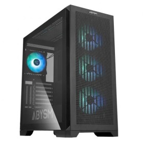 Abysm Gaming Danube Mura BX300 ARGB Caja Torre ATX, EATX, ITX, micro ATX - Lateral Cristal Templado - 3.5" y 2.5" - USB-C 3.2, U