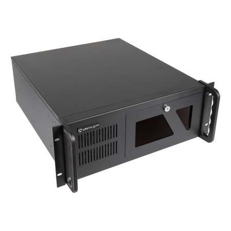 Unykach UK4229 EVO Caja Rack 4U 19" - Tamaños de Disco Soportados 3.5" - Filtro Frontal Antipolvo - USB-A 3.0 - 3 Ventiladores I
