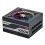 Unykach Atilius RGB Black 1050W Fuente de Alimentacion 1050W ATX 2.31 - Iluminacion RGB - Full Modular - PFC Activo - Ventilador