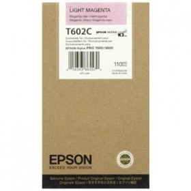 Epson T602C Magenta Light Cartucho de Tinta Original - C13T602C00