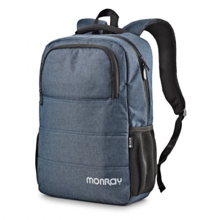 NGS Sacks Charter Mochila para Portatil hasta 15.6" - Suave Acolchado Interno - Bolsillo Central y Laterales - Tirantes Acolchad