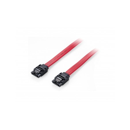 Equip Cable Serial ATA III con Clip de Seguridad - Longitud 1m - Tasa de Transferencia de hasta 6Gb