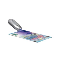 Safescan 35 Detector Portatil de Billetes Falsos - Verificacion de Marcas de Agua, Tinta Magnetica e Hilo Magnetico - Ligero y C