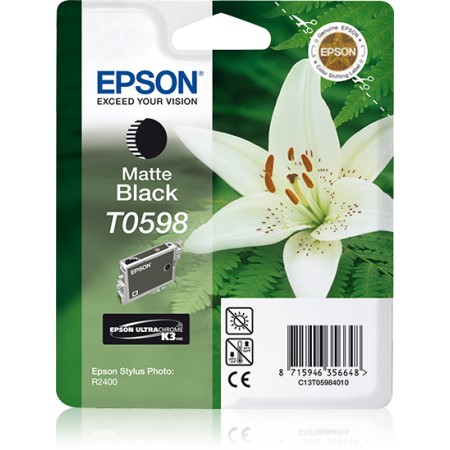 Epson T0598 Negro Mate Cartucho de Tinta Original - C13T05984010
