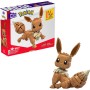 Mattel Mega Construx Wonder Builders Pokemon Eevee Jumbo - Figura de Construccion - Tamaño 29cm aprox. - 824 Piezas