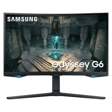 Samsung Odyssey G6 Monitor 32" LED VA Curvo QHD 240Hz FreeSync Premium Pro - Respuesta 1ms - Ajustable en Altura, Giratorio e In