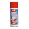 Apli Spray de Aire Comprimido Invertible - 200ml - Presion Extrafuerte para Limpieza Superior - Tubo Alargador para Lugares Difi