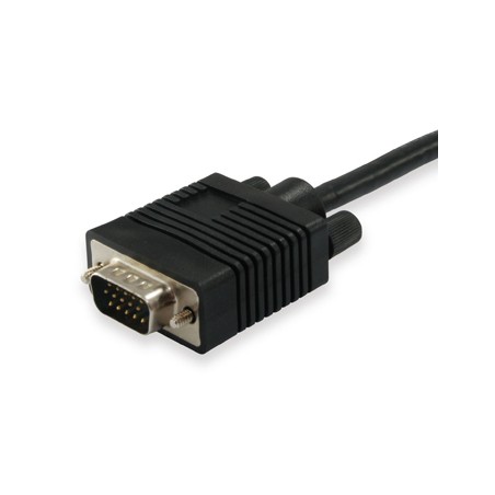 Equip Cable VGA Alargador Macho/Hembra - Longitud 15m - Color Negro