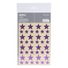 Apli Gomets Estrella Holograficos - Tamaño 12.5mm y 19.5mm - Adhesivo Permanente - 120 Unidades por Bolsa - Desarrollo de Habili
