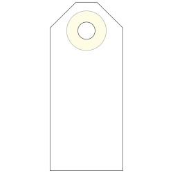 Apli Etiquetas con Arandela 60 x 26mm 1.000 U.