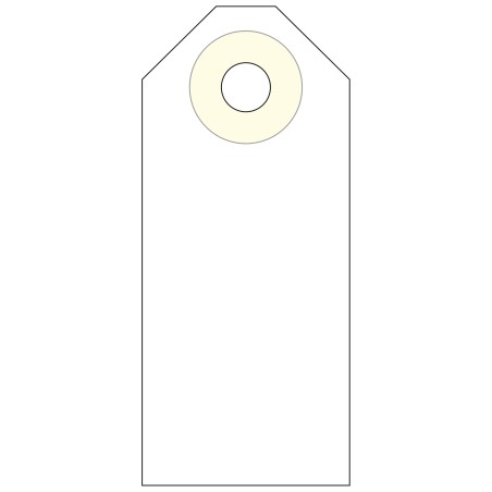 Apli Etiquetas con Arandela 60 x 26mm 1.000 U.