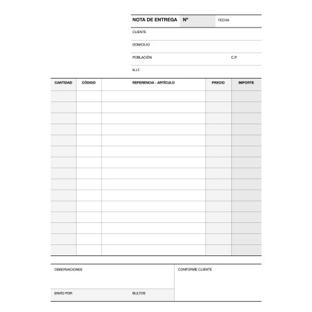 Apli Talonario Entrega 1/4 Triplicado Natural - Papel Autocopiativo - 92 Hojas - Numeracion Secuencial - Tamaño A4 - Color Natur