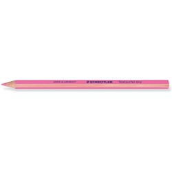 Staedtler Textsurfer Dry 128 64 Lapiz Fluorescente de Color Triangular - Mina de 4mm - Madera de Bosques Sostenibles - Color Ros