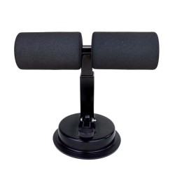 Jocca Barra de Sujecion para Abdominales - Potente Ventosa de Sujecion - Agarres de Espuma - Altura Ajustable: 4 Posiciones