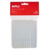 Apli Adhesivo Termofusible Ø7.5mmx10cm - Precision y Limpieza en tus Trabajos - No Gotea - Compatible con Pistolas Ø7.5mm - Pack
