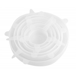 Jocca Set de 6 Tapas de Silicona desde 63.9mm hasta 193.1mm de Diametro