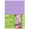 Apli Cartulina Violeta A4 170g 50 Hojas