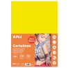 Apli Cartulina Amarillo Fluorescente A4 170g 50 Hojas