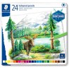 Staedtler 146C Pack de 24 Lapices de Colores - Mina Suave - Colores Surtidos