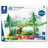 Staedtler 146C Pack de 48 Lapices de Colores - Mina Suave - Colores Surtidos