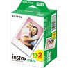Fujifilm Instax mini Pack de 2x10 Peliculas de Fotos Instantaneas - Validas para todas las Camaras mini de Instax - Formato de I