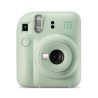 Fujifilm Instax Mini 12 Mint Green Camara Instantanea - Tamaño de Imagen 62x46mm - Flash Auto - Exposicion Automatica - Mini Esp