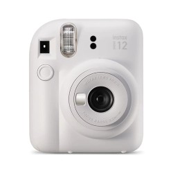 Fujifilm Instax Mini 12 Clay White Camara Instantanea - Tamaño de Imagen 62x46mm - Flash Auto - Exposicion Automatica - Mini Esp