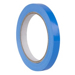 Apli Cinta Adhesiva Azul 12mm x 66m - Resistente al Agua y a la Intemperie - Facil de Cortar con la Mano - Ideal para Manualidad